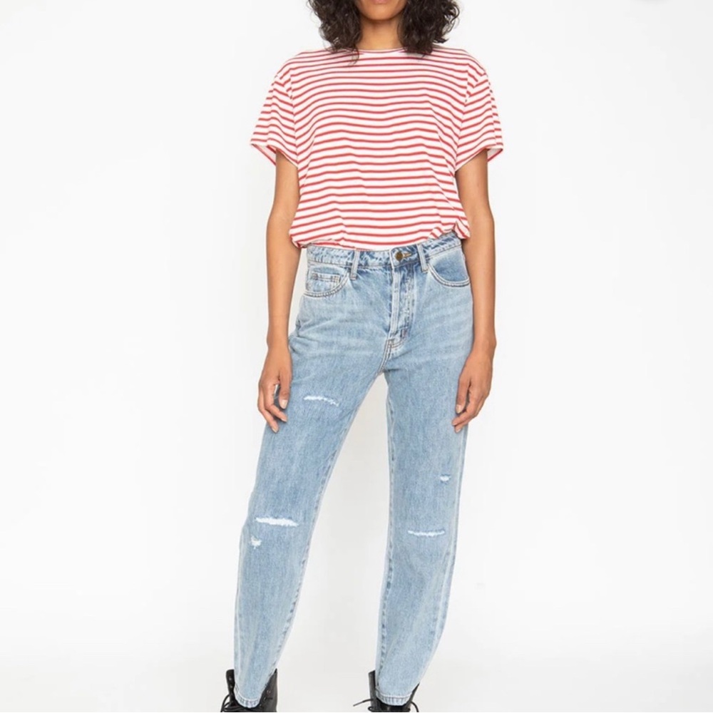 NWOT Sandrine Rose x Free People Straight Fit Jeans Size 26